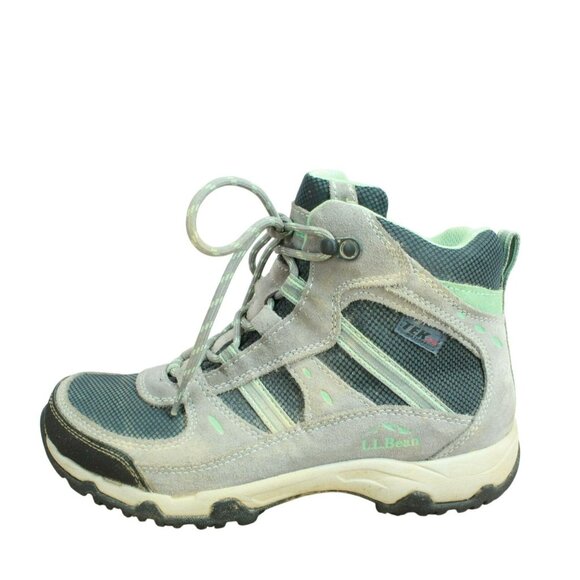 LL Bean Trail Model 4 Multicolor Suede Waterproof Hiking Boots Size 8.5 M - Picture 1 of 9